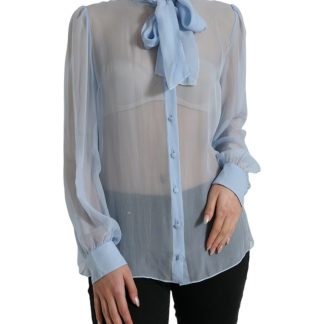 Elegant Silk Long Sleeve Blouse