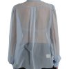 Elegant Silk Long Sleeve Blouse - Image 6