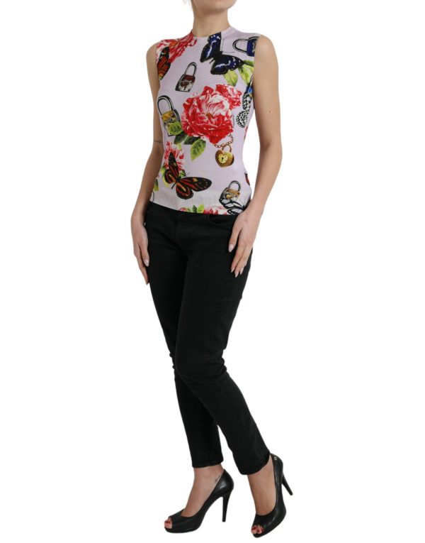 Elegant Cashmere-Silk Blend Tank Top - Image 2