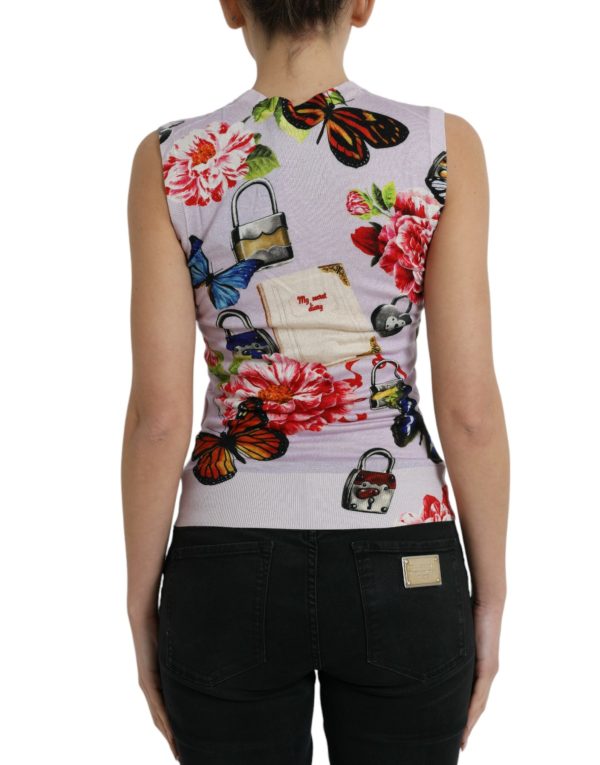 Elegant Cashmere-Silk Blend Tank Top - Image 3