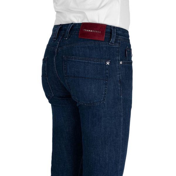 Elegant Stretch Cotton Men's Jeans - Image 5