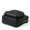 Chic Black Calf Leather Small Backpack - Image 4