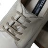 Elegant White Calfskin Derby Shoes - Image 4