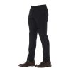 Black Virgin Wool Men Trouser - Image 2