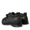 Black Leather Ankle Strap Boots - Image 4