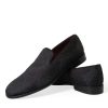 Elegant Black Brocade Dress Loafers - Image 7
