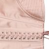 Elegant Pink Lace-Up Corset Belt - Image 5