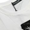 Elegant Monochrome Crew Neck T-Shirt - Image 6