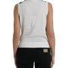 Silk Banana Leaf Print Tank Top - Image 3