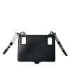 Elegant Crystal-Embellished Leather Card Holder - Image 3