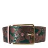 Multicolor High-Waist Statement Belt - Image 2