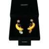 Chic Clip-on Banana Dangle Earrings - Image 2
