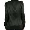 Elegant Silk Ascot Collar Blouse - Image 3