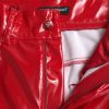 Chic Red High Waist Skinny Pants - Image 6