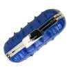 Electric Blue Crocodile Skin Clutch - Image 6