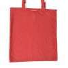 Chic Red and White Fabric Tote Bag - Image 4