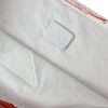 Chic Red and White Fabric Tote Bag - Image 6