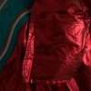 Red Nylon Hooded Pullover Sweatshirt Jacket - Image 5