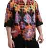 Multicolor Luminarie Print Cotton T-shirt - Image 2