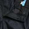 Blue Brocade Wool Skinny Men Dress Pants - Image 5