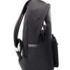 Abbeydale Branded Stamp Black Nylon Backpack Shoulder Bookbag - Image 3