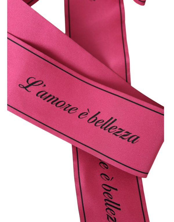 Pink L'Amore E'Bellezza Waist Belt - Image 2