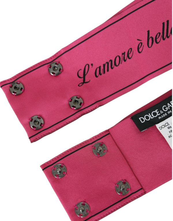 Pink L'Amore E'Bellezza Waist Belt - Image 3