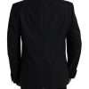 Blue MARTINI Single Breasted Coat Blazer - Image 3