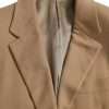 Brown Cashmere 2 Piece Single Breasted Suit - Image 8