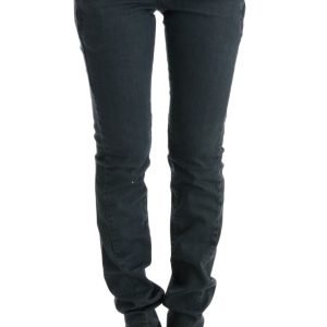 Chic Superslim Gray Cotton Jeans