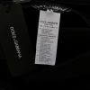 Black Wool Crystal Princess Dress - Image 8