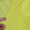 Yellow Round Neck Short Sleeve Shirt Top Blouse - Image 7