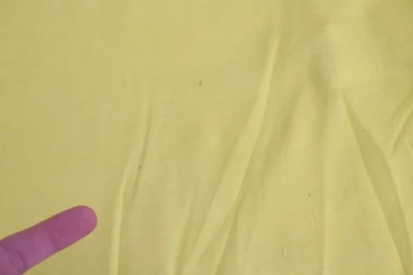 Yellow Round Neck Short Sleeve Shirt Top Blouse - Image 8