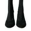 Black Mesh Stiletto Heels Ankle Boots Shoes - Image 2