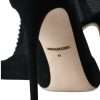 Black Mesh Stiletto Heels Ankle Boots Shoes - Image 7