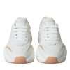 White Peach DAYMASTER Leather Sneakers Shoes - Image 2