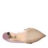 Pink Satin Crystal High Heels Pumps Shoes - Image 6