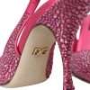 Pink Slingbacks Crystal Pumps Shoes - Image 7