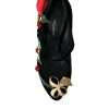 Black Roses Crystal Brooch Mary Jane Shoes - Image 8