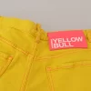 Yellow Cotton High Waist Baggy Women Hotpants Shorts - Image 7