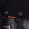 Black Distressed Mid Waist A-line Denim Mini Skirt - Image 5