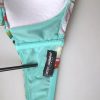 Mint Green Floral Print Beachwear Bikini Top - Image 5