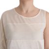Beige Sleeveless Modal Top - Elevated Basics - Image 4