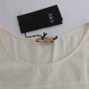 Beige Sleeveless Modal Top - Elevated Basics - Image 5