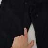 Black Jogger Jogging Wool Pants - Image 6
