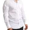 White GOLD Formal Cotton Tuxedo Dress Shirt - Image 4