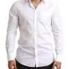 White GOLD Formal Cotton Tuxedo Dress Shirt - Image 5