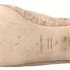 Beige Floral Lace Loafers Flats Shoes - Image 4