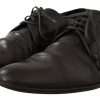 Black Leather Derby Dress Formal Shoes - Image 8