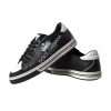 Black Leather Crown Milano Men Sneakers Shoes - Image 3